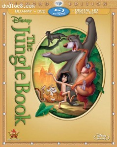 The Jungle Book (Two-Disc Diamond Edition: Blu-ray / DVD + Digital Copy) Cover