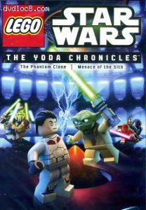 LEGO Star Wars THE YODA CHRONICLES DVD (The Phantom Clone &amp; Menace of the Sith) Cover