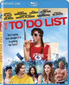 To Do List, The  (+UltraViolet Digital Copy) [Blu-ray] Cover