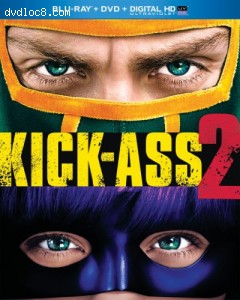 Kick-Ass 2 (Blu-ray + DVD + Digital HD with UltraViolet) Cover