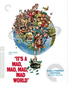 It's a Mad Mad Mad Mad World (Criterion Collection) (Blu-ray/DVD) Cover