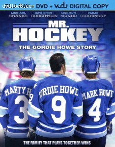 Mr. Hockey The Gordie Howe Story (Blu-ray + DVD + Digital Copy) Cover