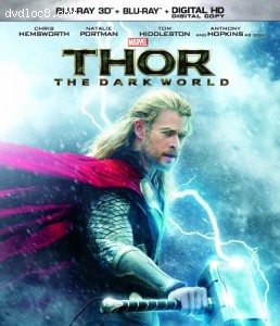 Thor: The Dark World (2-Disc 3D Blu-ray + Blu-ray + Digital HD) Cover