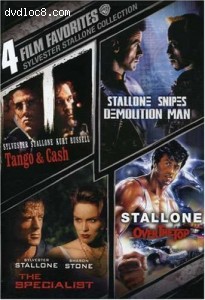 4 Film Favorites: Sylvester Stallone (Demolition Man, Over The Top, The Specialist, Tango &amp; Cash) Cover