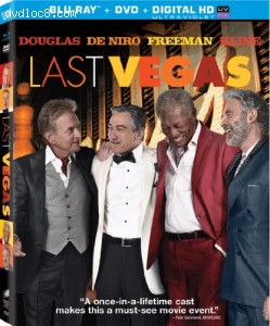Last Vegas (Two Disc Combo: Blu-ray / DVD + UltraViolet Digital Copy) Cover
