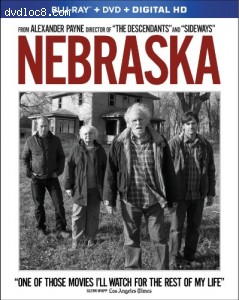 Nebraska (Blu-ray + DVD + Digital HD) Cover