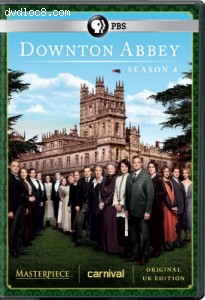 Masterpiece: Downton Abbey Season 4 DVD (U.K. Edition) Cover