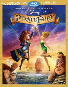 Pirate Fairy, The (Blu-ray / DVD + Digital Copy) Cover