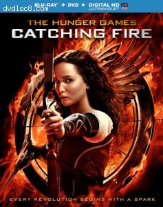 The Hunger Games: Catching Fire (DVD / Blu-ray Combo + UltraViolet Digital Copy) Cover
