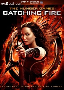 The Hunger Games: Catching Fire (DVD + UltraViolet Digital Copy) Cover