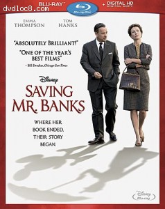 Saving Mr. Banks (Blu-ray + Digital Copy) Cover