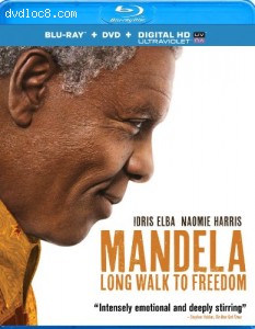 Mandela: Long Walk to Freedom [Blu-ray/DVD/UV] Cover