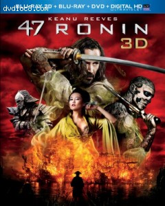 47 Ronin (Blu-ray 3D + Blu-ray + DVD + Digital HD with UltraViolet) Cover