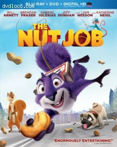 The Nut Job (Blu-ray + DVD + DIGITAL HD with UltraViolet) Cover