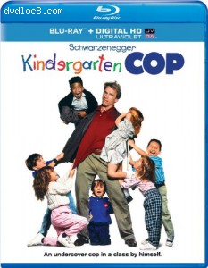 Kindergarten Cop (Blu-ray + DIGITAL HD with UltraViolet) Cover