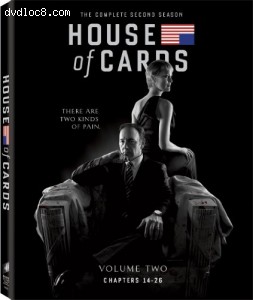 House of Cards: Season 2 (Blu-ray + UltraViolet) Cover