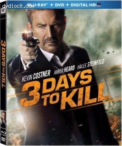 3 Days to Kill [Blu-ray] Cover