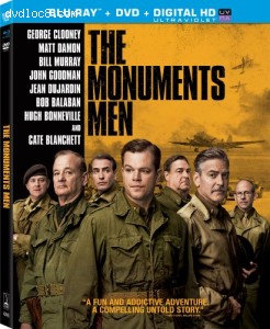 Monuments Men, The  [Blu-ray] Cover