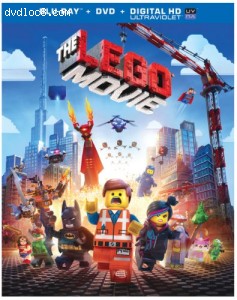 LEGO Movie, The (Blu-ray + DVD + UltraViolet Combo Pack) Cover
