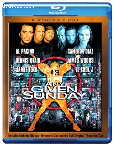 Any Given Sunday: 15th Anniversary [Blu-ray] Cover