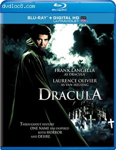 Dracula (1979) (Blu-ray + DIGITAL HD with UltraViolet) Cover