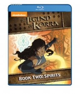 Legend of Korra - Book Two, The: Spirits [Blu-ray] Cover