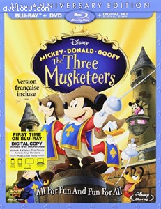 Three Musketeers, The 10th Anniv [Blu-ray] Cover