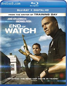 End of Watch (Blu-ray + DIGITAL HD with UltraViolet) Cover
