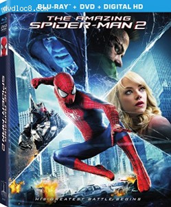 Amazing Spider-Man 2, The  (Blu-ray/DVD/UltraViolet Combo Pack) Cover
