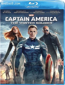 Captain America: The Winter Soldier [Blu-ray] Cover