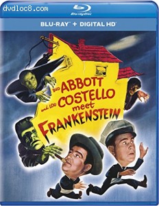 Abbott and Costello Meet Frankenstein (Blu-ray + DIGITAL HD with UltraViolet) Cover
