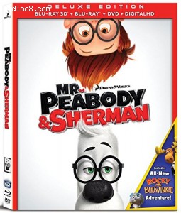 Mr. Peabody &amp; Sherman (Blu-ray 3D / Blu-ray / DVD + Digital Copy)