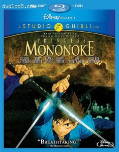Princess Mononoke [Blu-ray] Cover