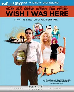 Wish I Was Here (Blu-ray + DVD + DIGITAL HD) Cover