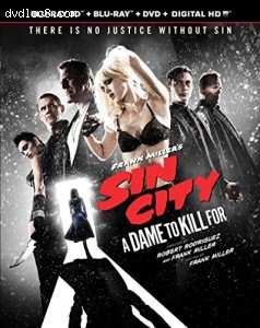Frank Miller's Sin City: A Dame to Kill For [Blu-ray] Cover
