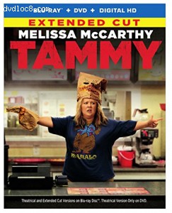 Tammy Extended Cut (Blu-ray + DVD + Digital HD UltraViolet Combo Pack) Cover