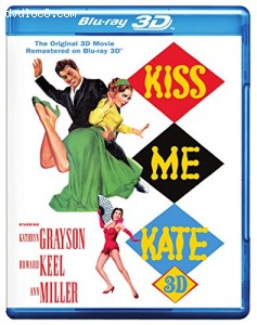 Kiss Me Kate (3D/ BD) (Blu-ray 3D) Cover