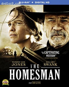 Homesman, The  (BD+Digital HD) [Blu-ray] Cover
