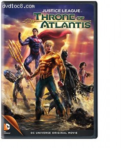 Justice League: Throne of Atlantis Cover