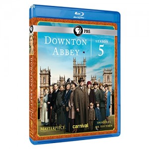 Masterpiece: Downton Abbey Season 5 [Blu-ray] Cover