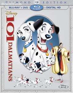 101 Dalmatians: Diamond Edition (2-Disc Blu-ray + DVD + Digital HD)
