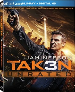 Taken 3 [Blu-ray] Cover