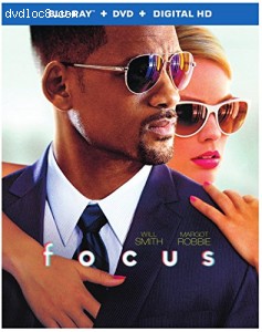 Focus (Blu-ray + DVD + Digital HD UltraViolet Combo Pack) Cover