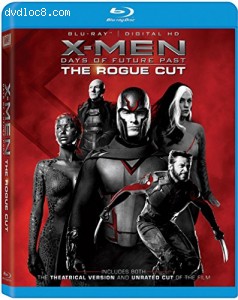 X-Men: Days of Future Past the Rogue Cut [Blu-ray] Cover