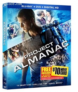 Project Almanac [Blu-ray] Cover
