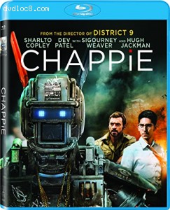 Chappie [Blu-ray + UltraViolet] Cover