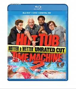 Hot Tub Time Machine 2 (Hotter &amp; Wetter Unrated Cut) [Blu-ray] Cover