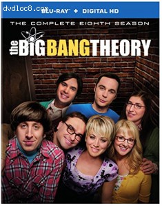 Big Bang Theory: Season 8 Blu-ray Cover