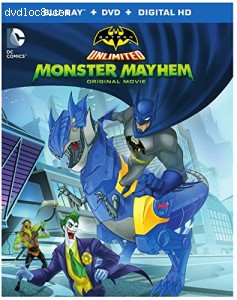 Batman Unlimited: Monster Mayhem (Blu-ray + DVD + Digital HD UltraViolet Combo Pack) Cover