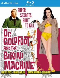 Dr. Goldfoot and the Bikini Machine [blu-ray] Cover